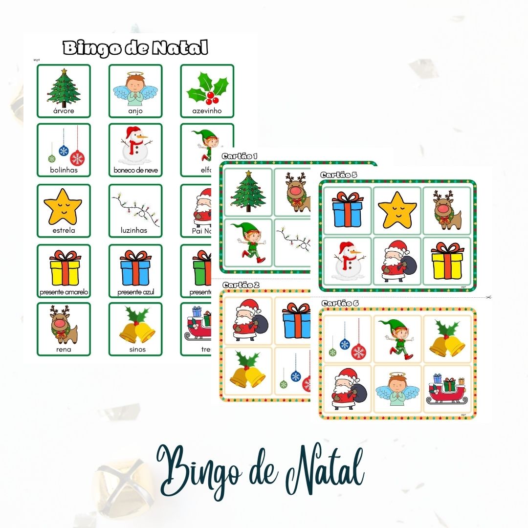 Bingo de Natal | iei Bingo de Natal | iei